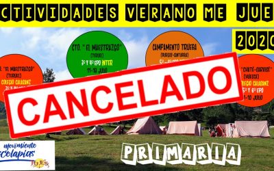 CANCELACIÓN DE ACTIVIDADES DE VERANO