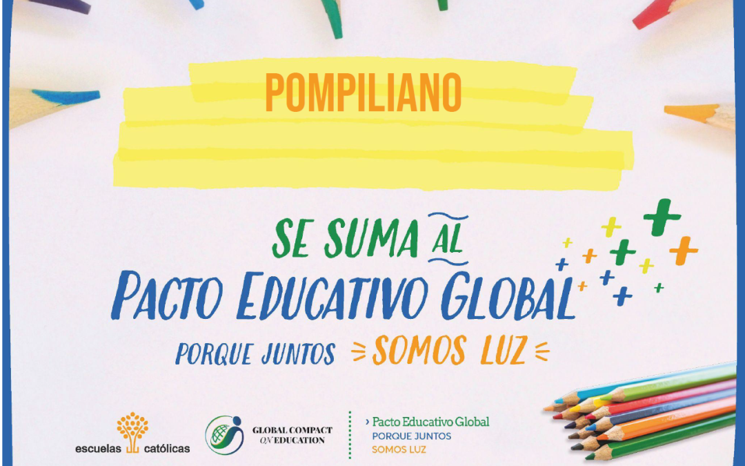 SÚMATE AL PACTO EDUCATIVO GLOBAL.